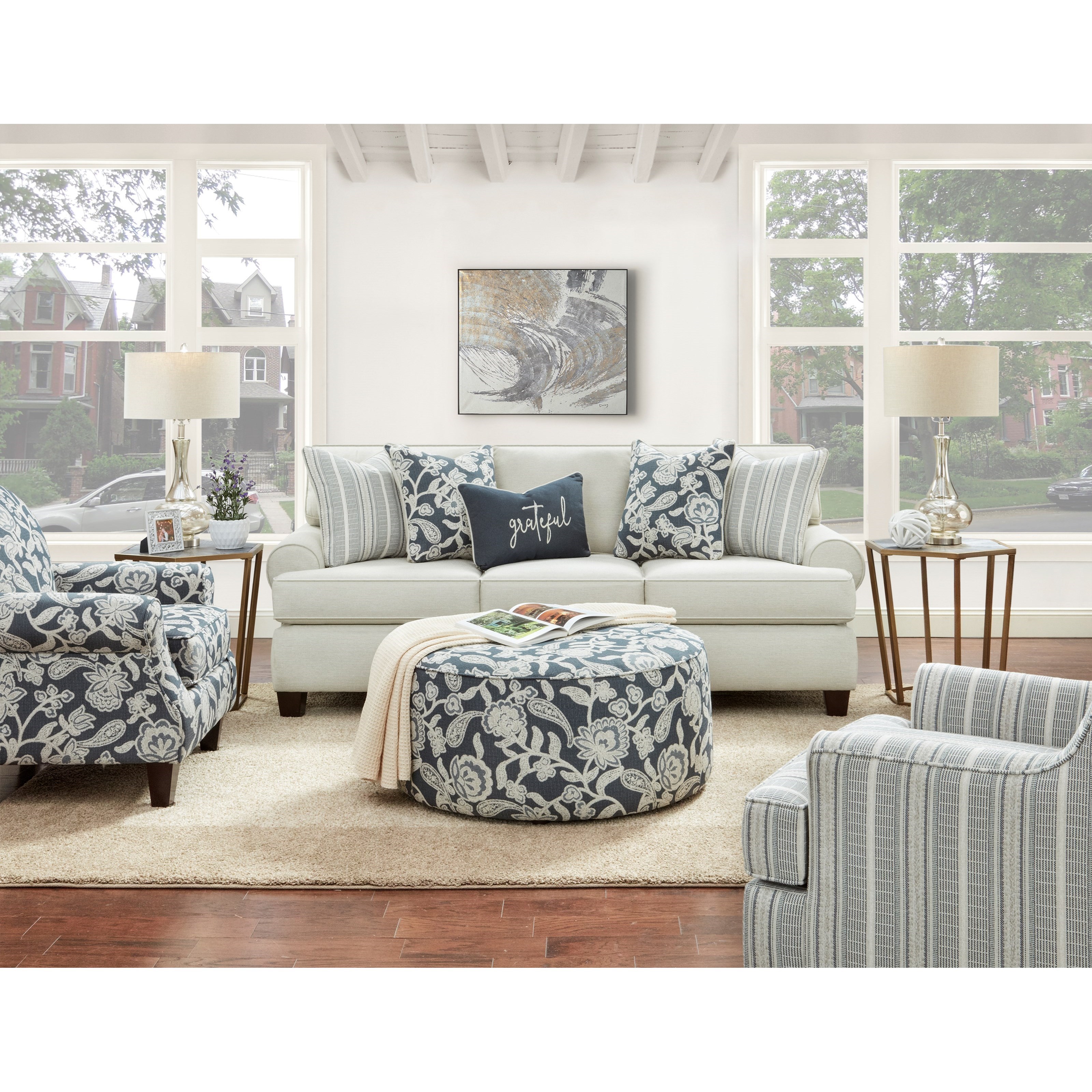 VFM Signature 3900KP AWESOME OATMEAL (REV) Living Room Group